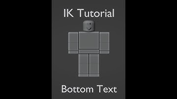 Roblox To Blender IK Tutorial