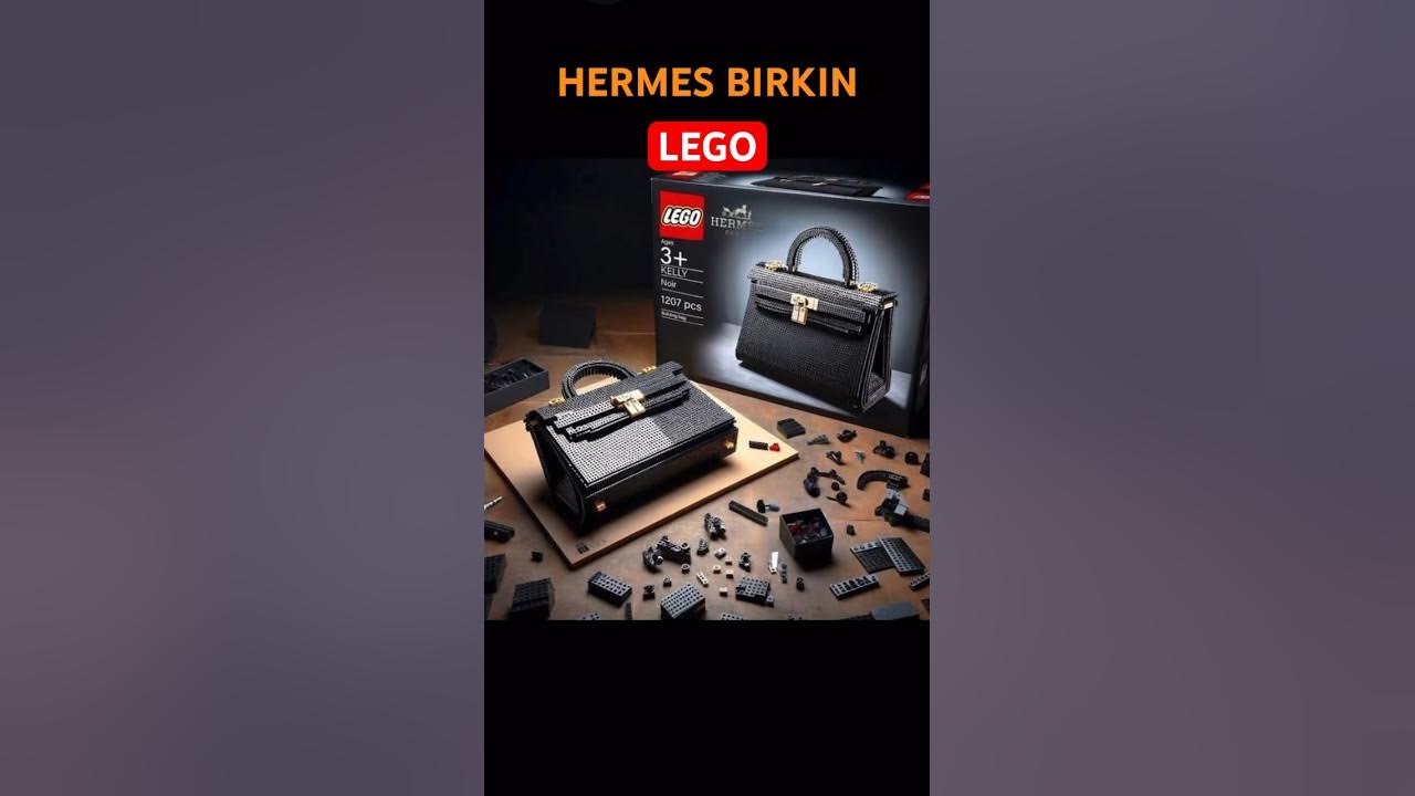 HERMES BIRKIN LEGO #hermes #hermesbirkin #luxurybag #lego #football  #luxurytoys #hermescollection 