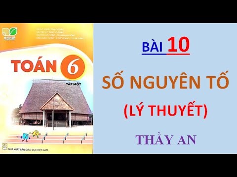 Video TOÁN 6 - Kết Nối Tri Thức - BÀI 10 - Số Nguyên Tố - LÝ... - youtube