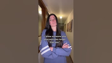 NO one procrastinates longer than me! 😤 #shorts #procrastination #studentlife #students #school