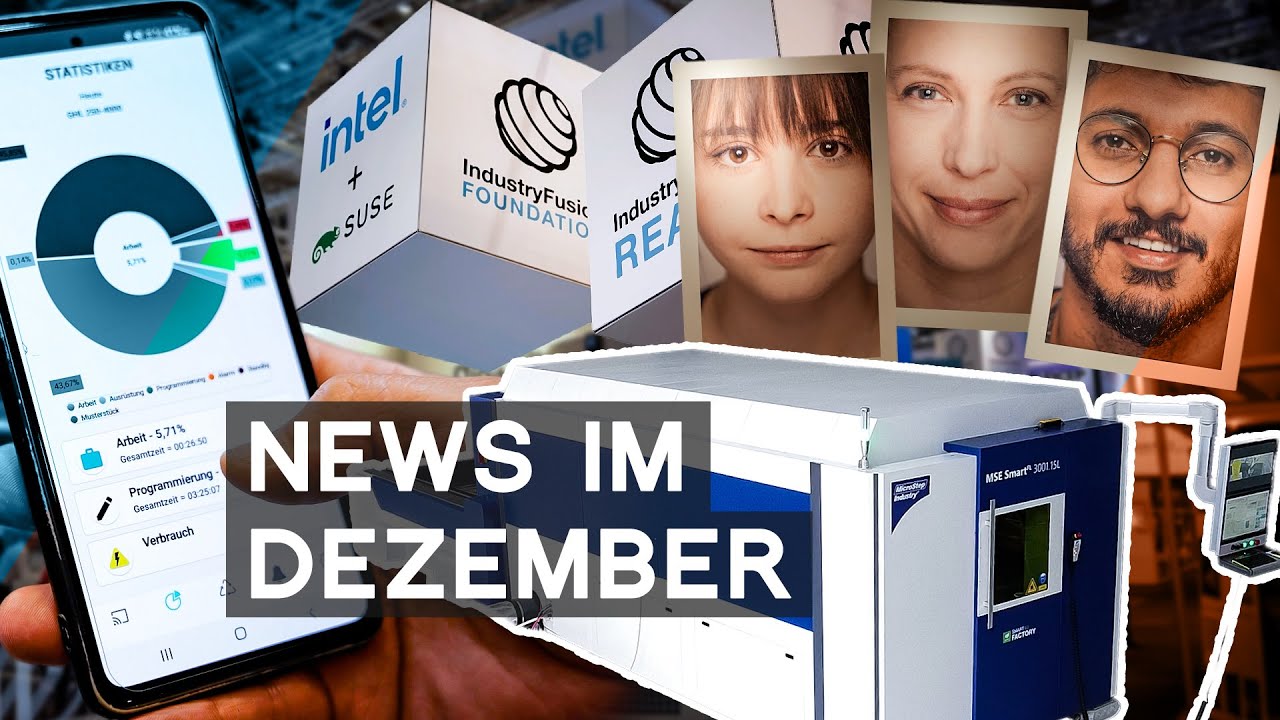 Neues aus der Metallbranche im Dezember | IndustryFusion, Metallbau Früh, Fronius, Messejahr 2022