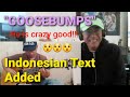 Alip Ba Ta "Goosebumps" Reaction with Indonesian subtitles added