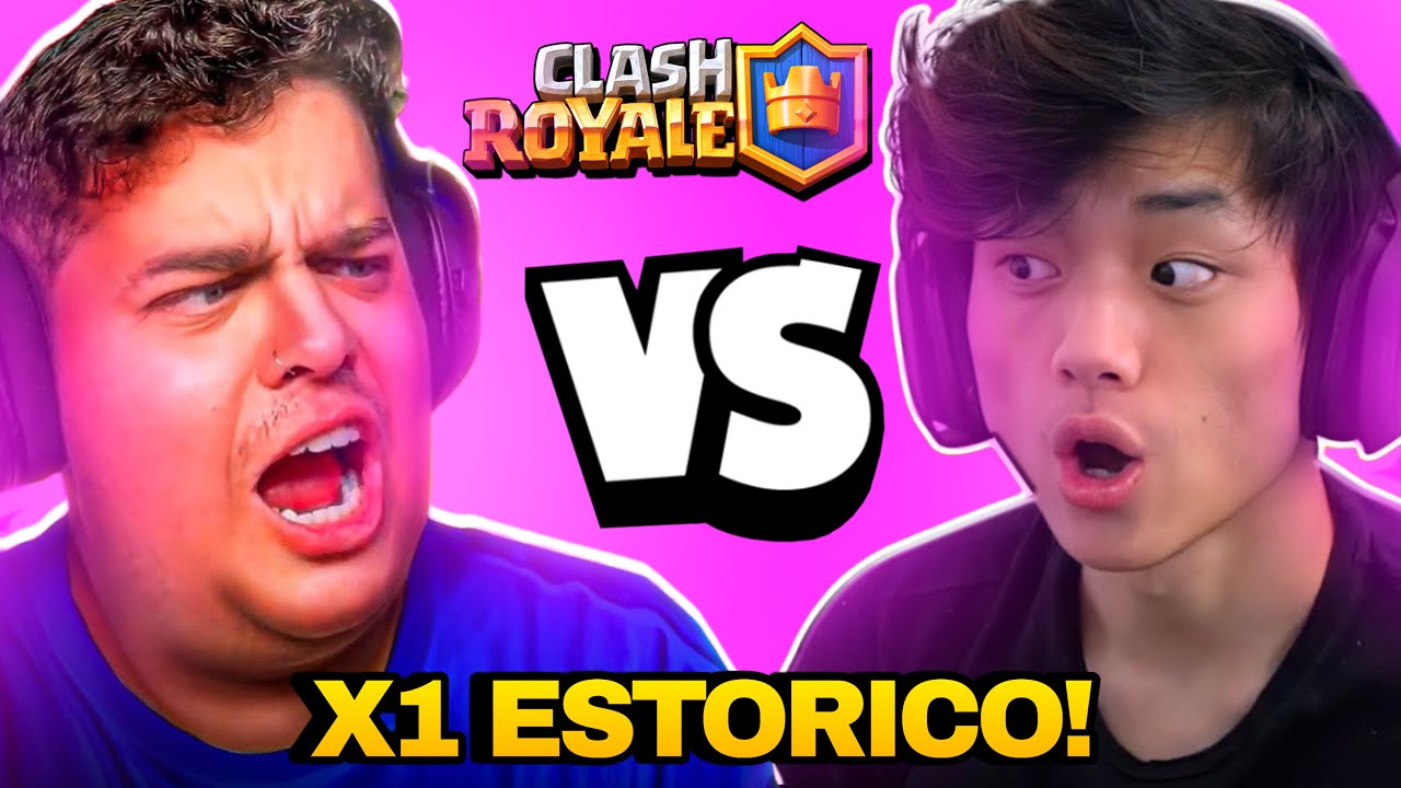 O X1 MAIS ESPERADO DA HISTÓRIA DO CLAHS ROYALE VEJAM! ARTUBE VS ATCHIM 