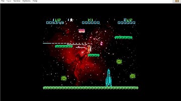 Jetpac 256 Colores - ZX Spectrum - ZX-Poly emulator 2.0.4 - test Windows 10