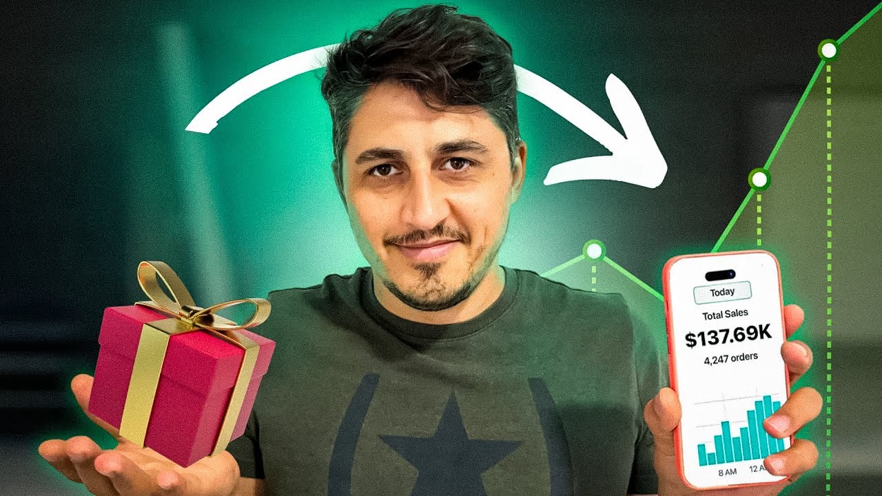 How to add gift with purchase on Shopify | NO APPS needed - YouTube