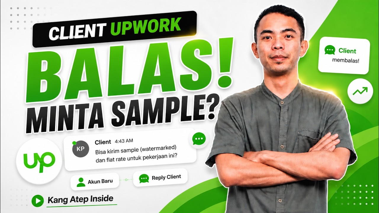 Baru Lamar Job di Upwork, Langsung Dibalas Client! Minta Sample 😱