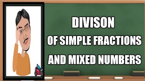 Division Of Simple Fractions And Mixed Numbers Tagalog