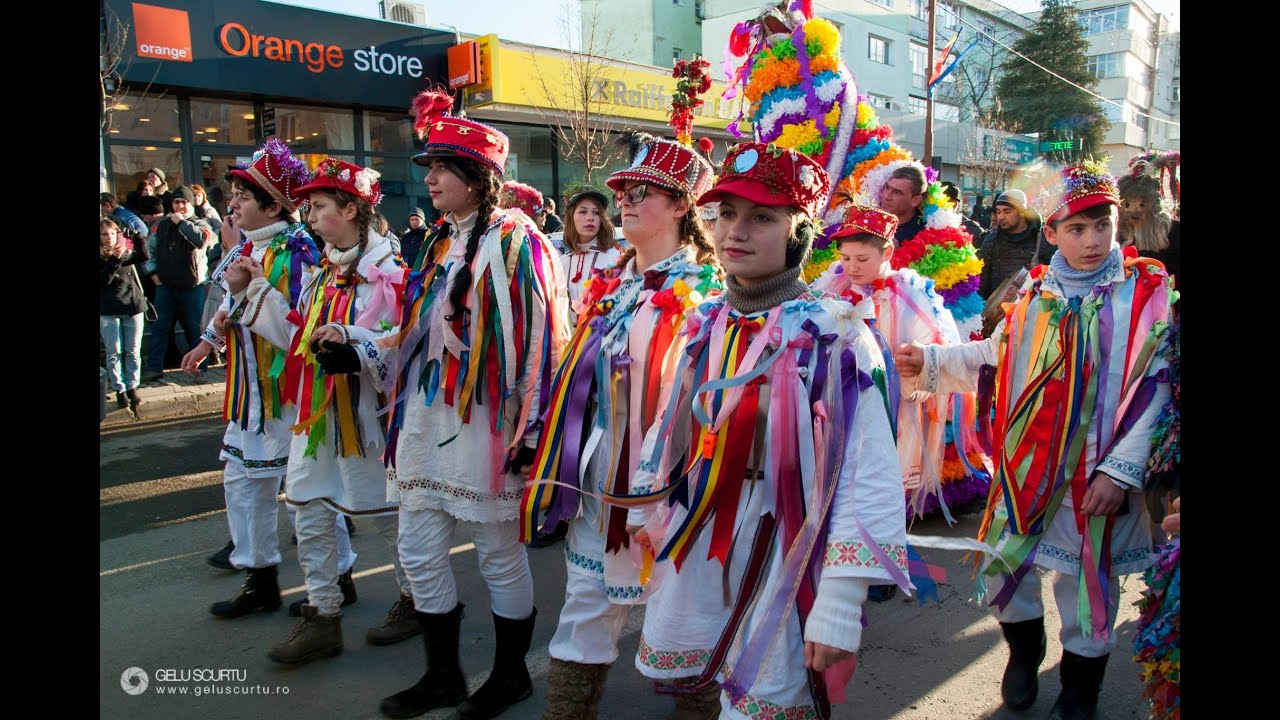 Capra din Berești Tazlau Festival Moinești 27 12 2024