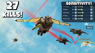 27 Legendary Kills & New Sensitivity CODM Battle Royale Gameplay COD Mobile Call of Duty Mobile!
