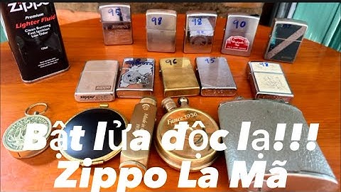 🔴🔴 Bật lửa cổ _ Zippo Cổ _ Zippo La Mã _ Bật lửa xăng đá. Trưa 17/9 #đồcổcầnthơ #batluaco #zippo