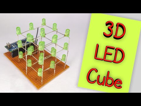 3x3x3 LED cube