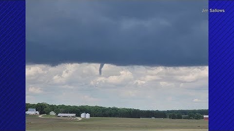 What are cold air funnels, and how do they form?