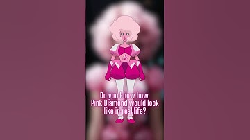 Pink Diamond 💎🌸 from "Steven Universe" in real life #ai #inreallife #shorts