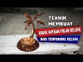 BEGINI CARA MEMBUAT ASBAK RAYUAN PULAU KELAPA DARI TEMPURUNG KELAPA