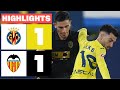 Villarreal CF y Valencia CF Empatan 1-1 en un Emocionante Partido de La Liga ⚽