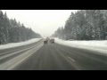 Fatal traffic accident on M-7 Highway in Russia captured by dashboard camera