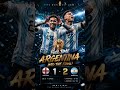 ARGENTINA ARE INTO THE FINAL! 🇦🇷🔥 England Knocked Out | FIFA World Cup 2026 #Shorts