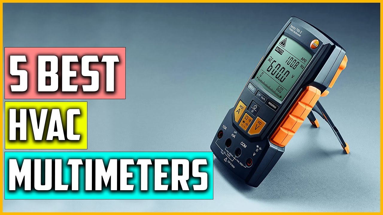 5 Best HVAC Multimeters Of 2023 Reviews YouTube