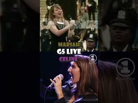 Mariah And Celine G5 Live Mariahcarey Celinedion Vocals