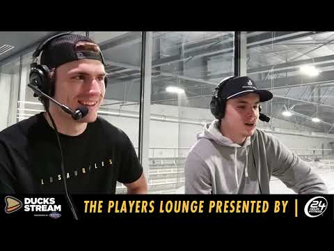 The Players Lounge ft. Cutter Gauthier and Sam Colangelo | Ducks Stream