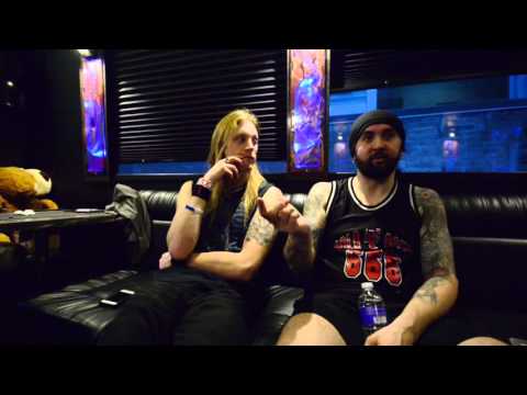 Dragonforce video interview - London Music Hall, Canada - November 26th, 2015