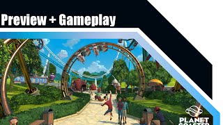Planet Coaster - Gameplay + comparison vs Parkitect and Roller coaster tycoon!