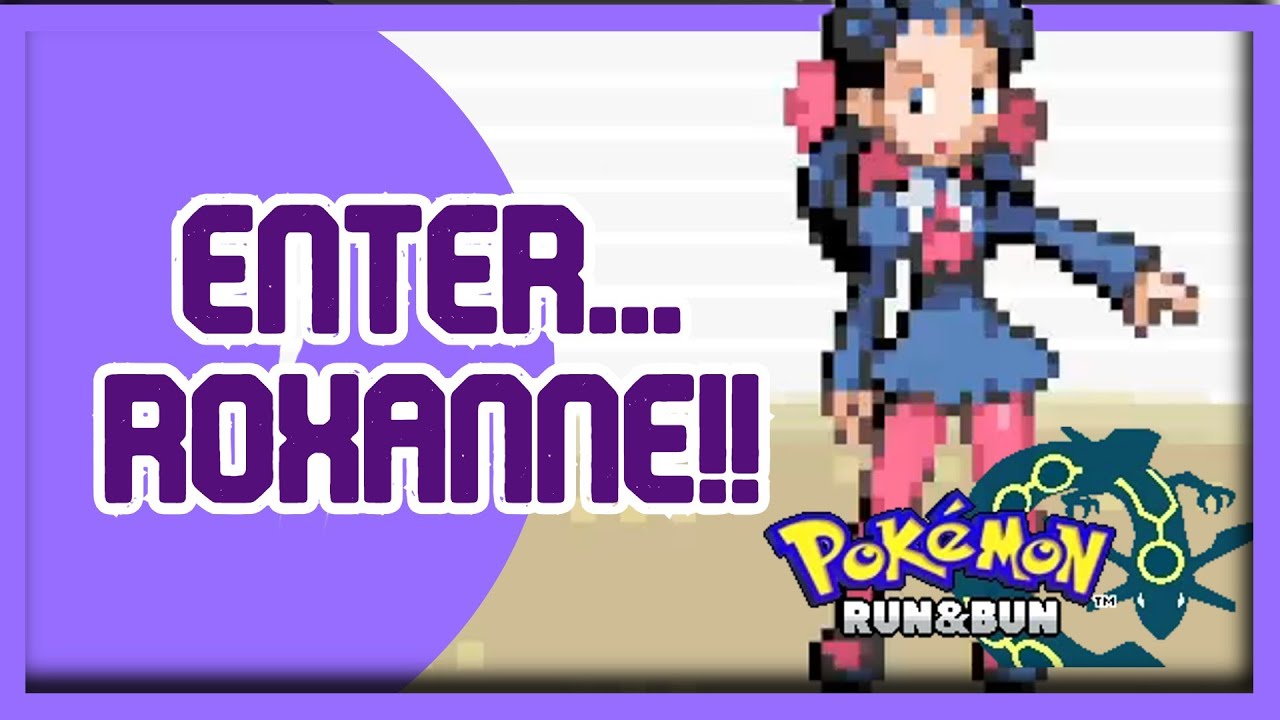 ROXANNE GYM BATTLE TIME!!! Pokemon Run and Bun Highlights
