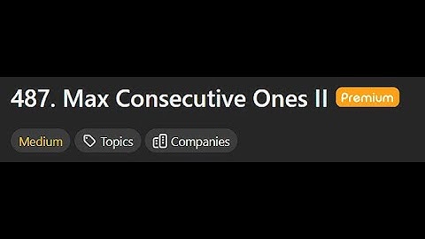 [Leetcode Weekly Nov 5/5] 487. Max Consecutive Ones II (Python 中文解說)