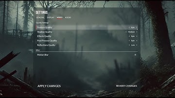 UE5 Zombie Kit – Settings Menu Progress (WIP)