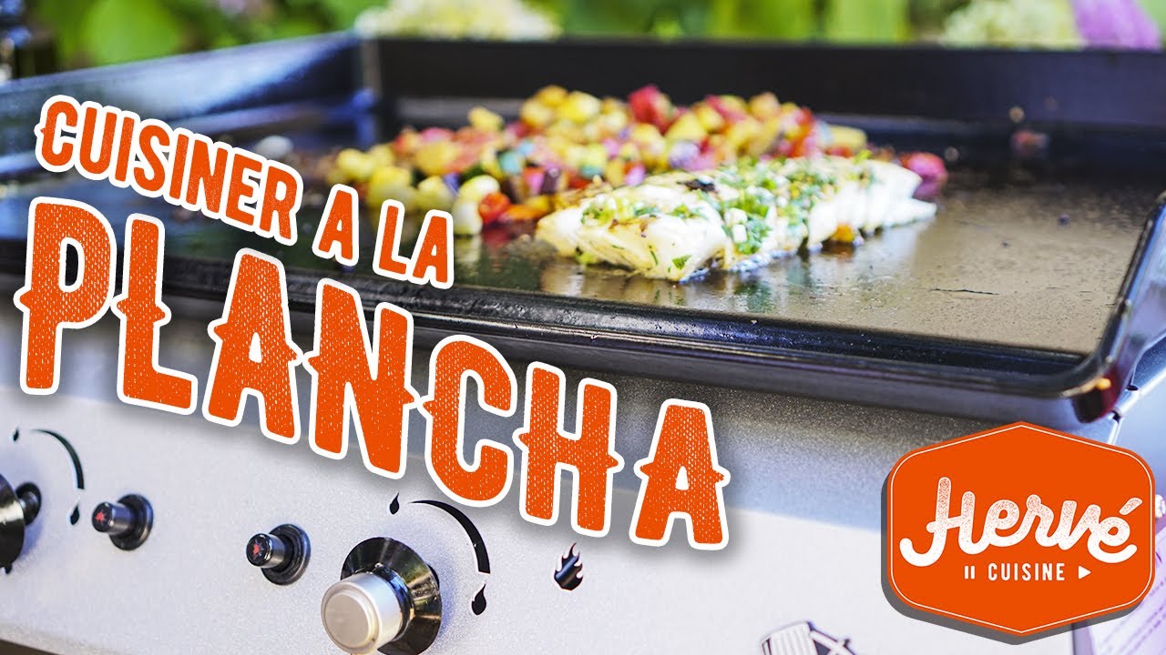 Recette A La Plancha Ratatouille Et Poisson Aux Herbes Youtube