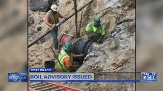'Large part’ of Fort Bragg impacted after water main break; boil advisory issued