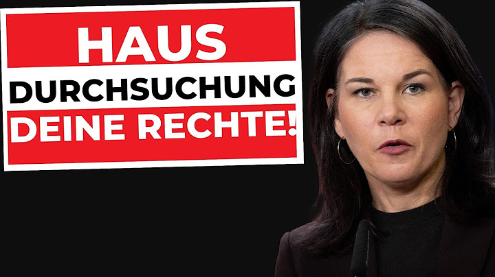 RECHTSANWALT gilt TIPPS wie DU DICH bei einer HAUSDURCHSUCHUNG verhältst!