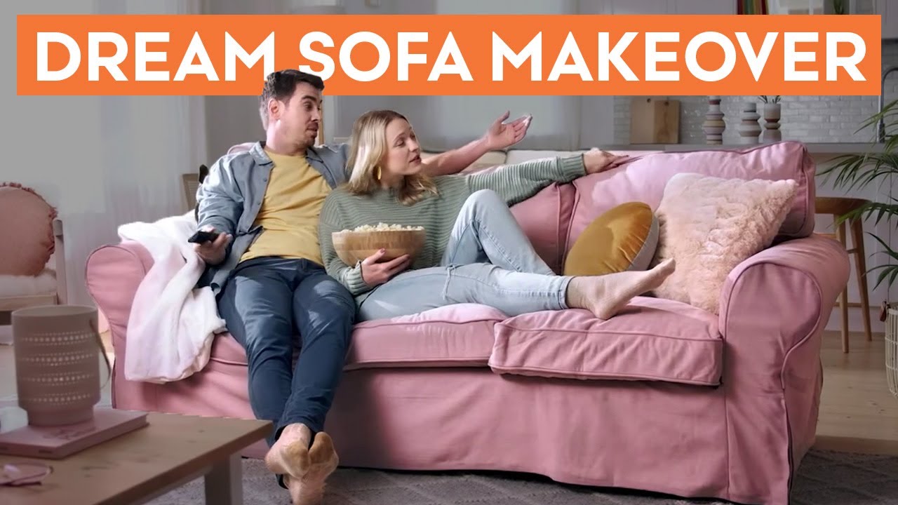 How To Make An Ugly Couch Look Like A Million Bucks Youtube 