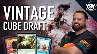 I Can't Recall Opening This Much Power Recently | Vintage Cube Draft