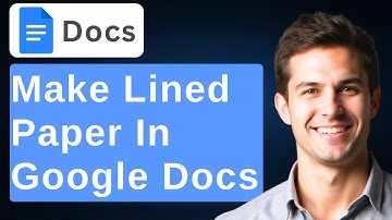 How To Make Lined Paper In Google Docs [2025 Guide]