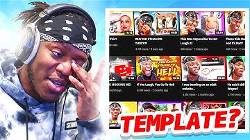 How To Make a Thumbnail Like KSI W/ Template! (Photoshop)