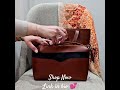Everyday Tote Bag Set, 2 Piece Vegan Leather Handbag &amp; Crossbody #totebag #shoulderbag #womenbags