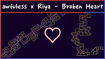 [Adofai Custom] awfuless x Riya - Broken Heart (All Strict Clear) (Map by ShinJW)