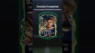 TOTS Rashford Evolution for 100k is NOT FAIR! 🤯 #eafc #eafc24 #fc24 #fut #football #shorts