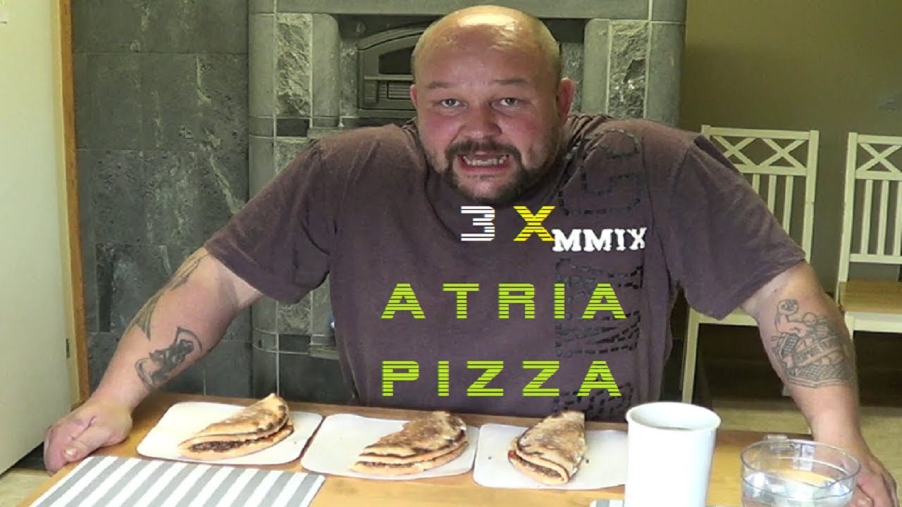 3 X Atria Pizza (roiskeläppä) ruokahaaste