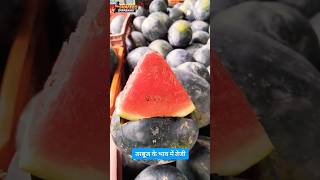tarbuj mein Teji 🍉 tarbuj ka bhav 🍉 watermelon rate 🍉#shafeeqbarabanki #watermelon #tarbooj #fruit
