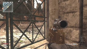 MW3 - Out of the map on Erosion Glitch Tutorial