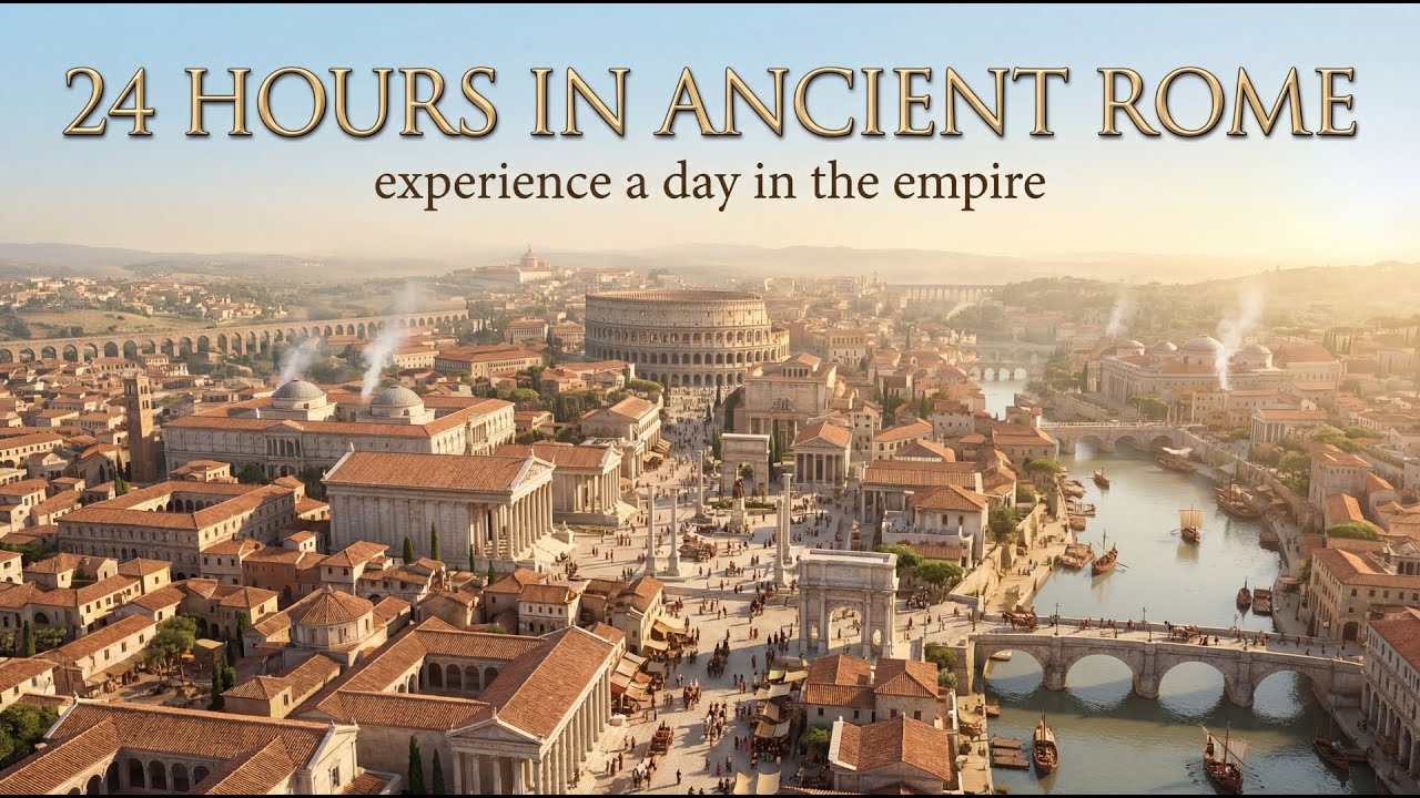 What a roman day looked like | Experience 24 Hours In Ancient Rome!