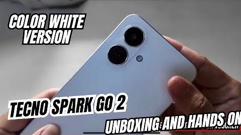 TECNO SPARK GO 2 IN COLOR WHITE UNBOXING AND HANDS ON: SULIT 3K PESOS MO DITO!