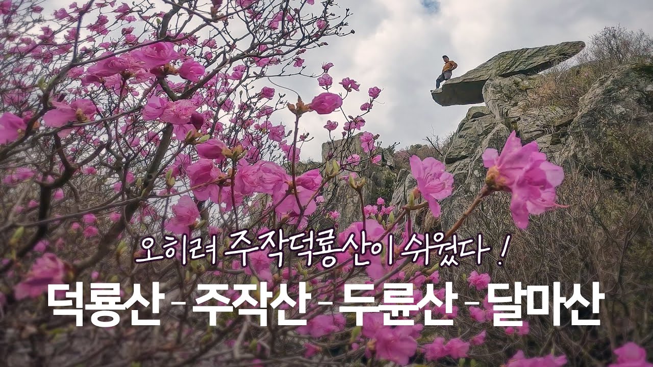 덕룡산 주작산 두륜산을 넘어 달마산까지, 주작덕룡산이 오히려 쉬웠다 !