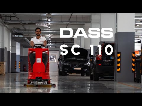 Binicili Yer Silme Makinesi (110 Litre) Dass Orient SC 110 Videosu