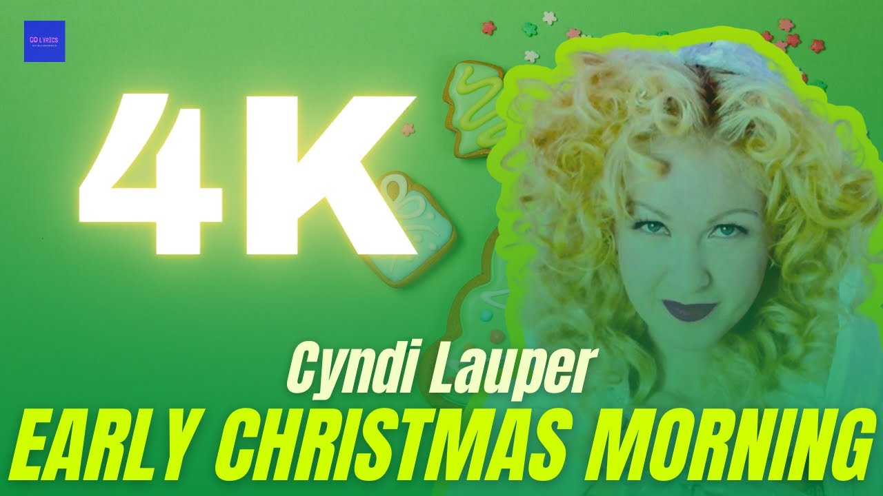 Cyndi Lauper EARLY CHRISTMAS MORNING (Natale 2023) YouTube