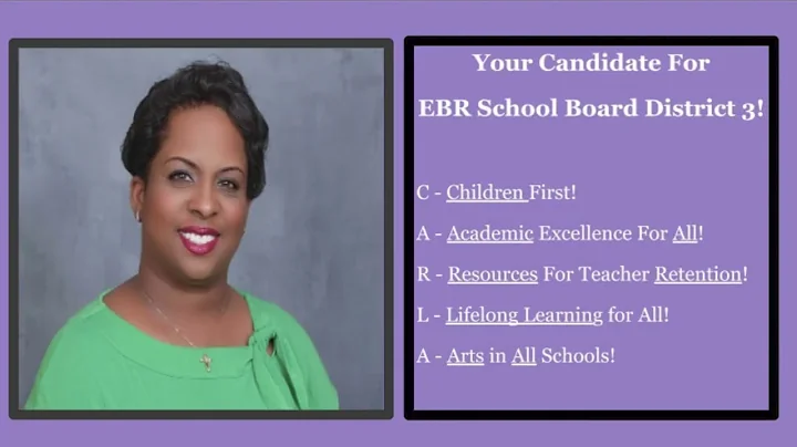 District 3 School Board Member Tramelle Howard End...