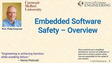 L26 01 Embedded Software Safety Overview Title