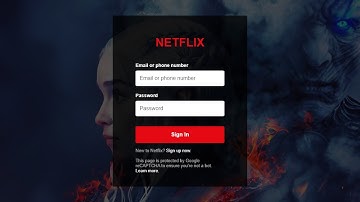 Netflix like login form using HTML CSS #royaltutorials #signin #coding